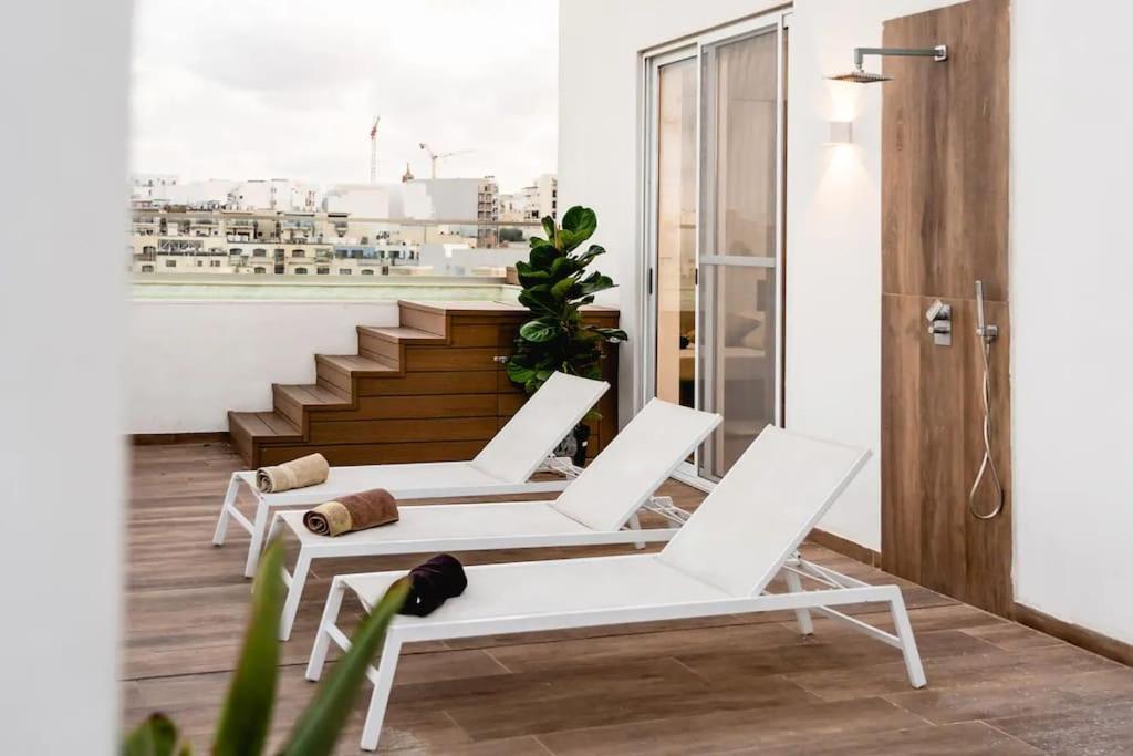 Luxurious & Stylish Penthouse With Private Pool Apartment มซิดา ภายนอก รูปภาพ